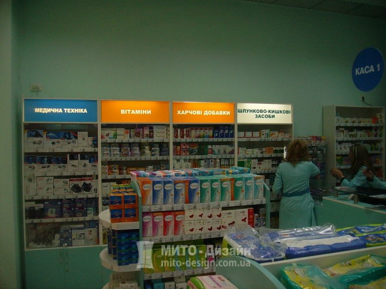 обладнання аптеки